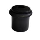 Amortecedor de portas batente de borracha imab 0300 zamak avulso preto fosco