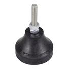 Amortecedor De Vibração - Micro 1 / 1/4'' - Vibra Stop 4 Pçs
