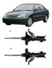 Amortecedor Dianteiro Honda Civic 2001 A 2002 Par