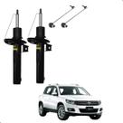 Amortecedor Dianteiro Monroe + Bieletas A3 EOS Fusca Passat CC Tiguan