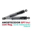 Amortecedor Gp7 (par) Com Reg. Cg Ml Turuna 83/99 Titan 99 Amortecedor Gp7 (par) Com Reg. Cg Ml Turuna 83/99 Titan 99