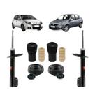 Amortecedor Kayaba Dianteiro + Kit Batente Sandero Stepway 2016 A 2017 Amortecedor Kayaba Dianteiro + Kit Batente Sandero Stepway 2016 A 2017