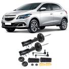 Amortecedor + Kit Batente + Bieleta Chevrolet Onix Dianteira 2013 Até 2019 O Par