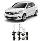 Amortecedor + Kit Batente + Bieleta Fiat Argo Dianteira 2016 Até 2020 O Par Amortecedor + Kit Batente + Bieleta Fiat Argo Dianteira 2016 Até 2020 O Par
