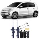 Amortecedor + Kit Batente + Bieleta Volkswagen Up Dianteira 2014 Até 2020 O Par