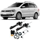 Amortecedor + Kit Batente + Bieleta Vw Spacefox Dianteira 2003 Até 2016 O Par