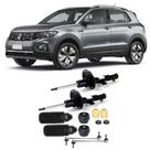 Amortecedor + Kit Batente + Bieleta Vw T-Cross Dianteira 2018 Até 2021 O Par