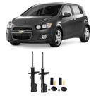 Amortecedor + Kit Batente Chevrolet Sonic Dianteiro 2012 Até 2014 O Par Amortecedor + Kit Batente Chevrolet Sonic Dianteiro 2012 Até 2014 O Par