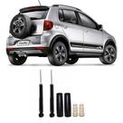 Amortecedor + Kit Batente Vw Crossfox Traseiro 2005 Até 2020 O Par
