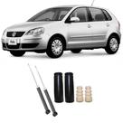 Amortecedor + Kit Batente VW Polo Traseiro 2003 Até 2013 - O Par Amortecedor + Kit Batente VW Polo Traseiro 2003 Até 2013 - O Par