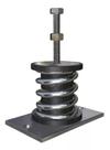 Amortecedor Mola Simples Com chapa 200 Kg Parafuso 1/2