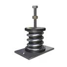 Amortecedor Mola Simples Com chapa 500 Kg Parafuso 1/2"