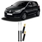 Amortecedor Renault Sandero Logan Kit Batente Traseiro 2014 Até 2019 O Par