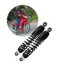 Amortecedor Suspenção Moto Crypton 115 2009 A 2016 Kit Com 2 Peças Completo Par Dois Lados