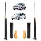 Amortecedor Traseiro Direito + Esquerdo Ford Fiesta Sedan Sedan 2003 A 2014 Nakata Amortecedor Traseiro Direito + Esquerdo Ford Fiesta Sedan Sedan 2003 A 2014 Nakata