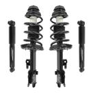 Amortecedor Unity 4-11933-259080-001 Kit dianteiro e traseiro Kia Soul