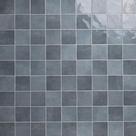 Amostra de Azulejo de Parede MSI Renzo Denim Cerâmico Brilhante 11x11 cm