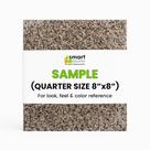 Amostra de placa de carpete felpudo Smart Squares 20 x 20 cm Amostra de placa de carpete felpudo Smart Squares 20 x 20 cm