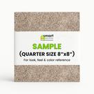 Amostra de Placa de Carpete Smart Squares 20x20 cm com Adesivo