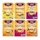 Amostrador de variedades frutadas Tea YOGI TEA, 6 x 16 sacos