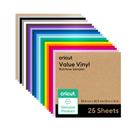 Amostrador de vinil permanente Cricut Value Rainbow 30,5 cm x 30,5 cm Amostrador de vinil permanente Cricut Value Rainbow 30,5 cm x 30,5 cm