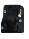 Ampliação alargador base apoio cavalete pezinho lateral big foot Tiger 1200 Triumph
