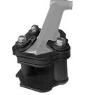Ampliador/Alongador Base Pezinho Scam BMW R 1300 GS 2024+