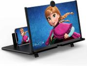 Ampliador de Tela Kerfulty HD 3D de 18 Polegadas para Celular - Preto
