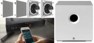 Amplificador AAT AUDIOCAST AC-1 G2 + 4 Cxs 6CO3Q +Sub Branco