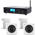 Amplificador AAT BTA-2 ST + 2 Cxs Frahm 6CX 50w Rms Cor Branca Amplificador AAT BTA-2 ST + 2 Cxs Frahm 6CX 50w Rms Cor Branca