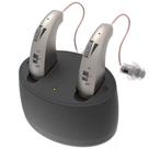 Amplificador Aparelho Auditivo Recarregável Tom ajustável sem fio Confortavel Mini portátil (2 Unidades)