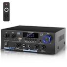 Amplificador Bluetooth 5.0 Romicta AK55 de 2 canais 500W