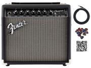 Amplificador combinado de guitarra Fender Champion II 25W com acesso.