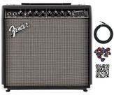 Amplificador combinado de guitarra Fender Champion II 50W com acesso. Amplificador combinado de guitarra Fender Champion II 50W com acesso.