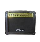 Amplificador Combo Guitarra E-sound Diamond Cg 226 40w Rms Fal. 2x6 Pol. Preto 127/220v