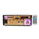 Amplificador De Áudio Com Bluetooth Lelong Le-704 Amplificador De Áudio Com Bluetooth Lelong Le-704