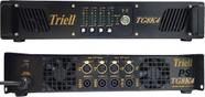 amplificador de audio Triell TA8k4 4 canais de 2000w- 8.000 watts - 2 ohms bivolt automático