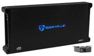 Amplificador de carro Rockville dB16 8000W Mono 2 Ohm com Crossover