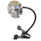 Amplificador de espelho de segurança Clip On para segurança pessoal de 8,5 cm