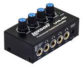 Amplificador De Fone 4 Canais Retorno Lexsen Lha4c