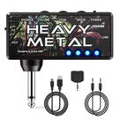 Amplificador de Fone de Ouvido para Guitarra Donner Heavy Metal - Recarregável via USB