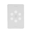 Amplificador de Parede HS Wall Branco G5 Touch 2x30W Bivolt Caixas de passagem 42 Frahm - 32239