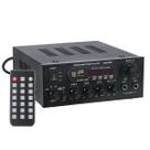 Amplificador De Potência Para Som Ambiente 2 Canais Com Bluetooth Profissional Csr 550bt