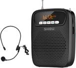 Amplificador de voz portátil Bluetooth de 15 W com microfone com fio Amplificador de voz portátil Bluetooth de 15 W com microfone com fio