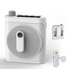 Amplificador de voz sem fio VEVARUN 15W com 2 microfones Lavalier brancos