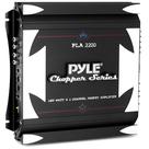 Amplificador estéreo para carro Pyle PLA2200 1400W 2 canais preto