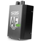 Amplificador fone de ouvido recarregavel afr estereo preto