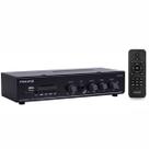 Amplificador Frahm Slim 1000 G5 BT USB SD AUX Com Controle 40 Watts Rms até 12 Caixas 8 Ohms Bivolt