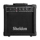 Amplificador Guitarra Violão Multiuso Sheldon MAX500 15W Preto