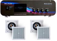 Amplificador New Áudio BIA 200 BT 2.1 ST+ 4 Caixas Gesso JBL